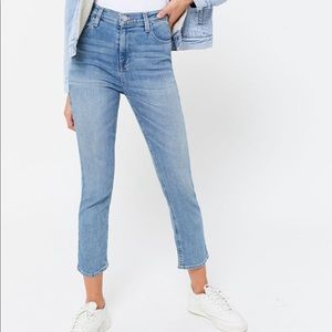 BDG high rise cropped girlfriend jeans